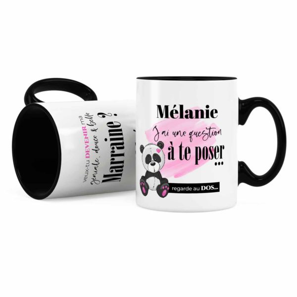 Cadeau marraine | Idée cadeau mug douce et belle marraine