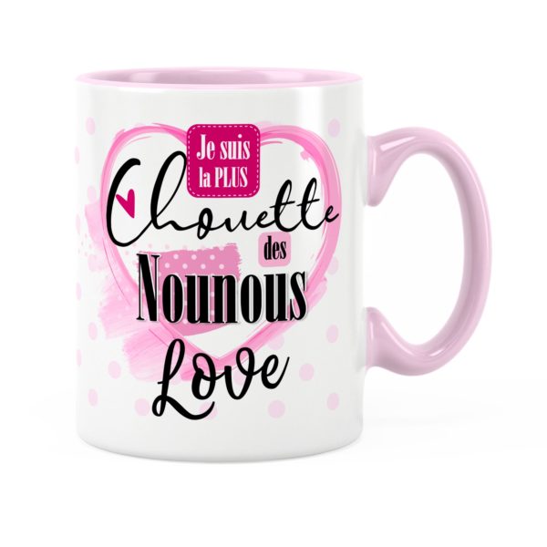 Cadeau nounou | Idée cadeau mug la plus chouette nounou