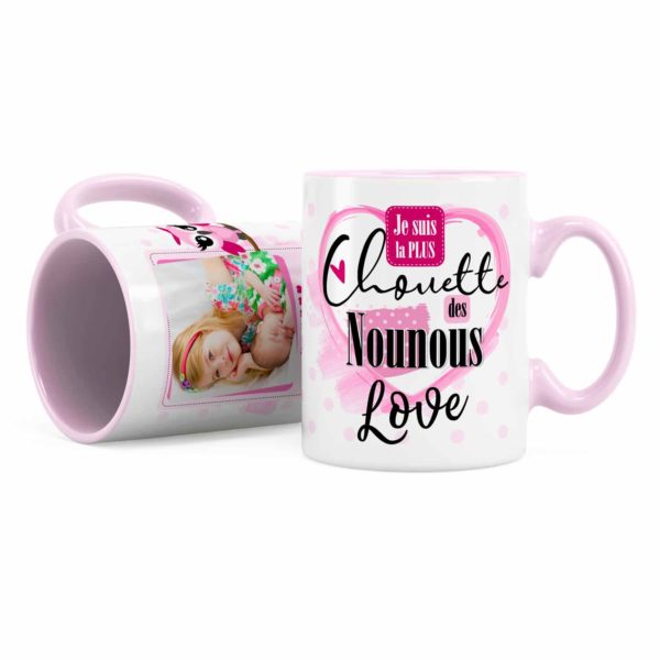 Cadeau nounou | Idée cadeau mug la plus chouette nounou