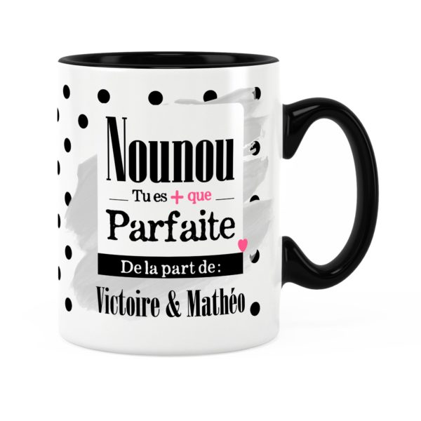 Cadeau nounou | Idée cadeau mug prénom nounou parfaite