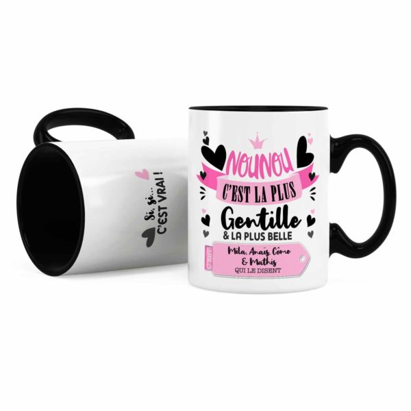 Cadeau nounou | Idée cadeau mug nounou la plus gentille