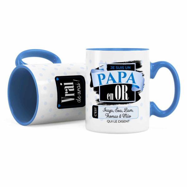 mug personnalisé fête des pères