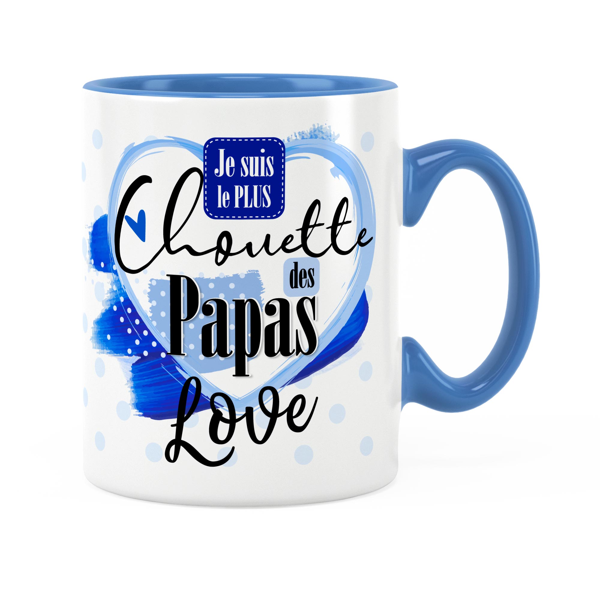 Cadeau papa  Idée cadeau de mug prénom chouette papa