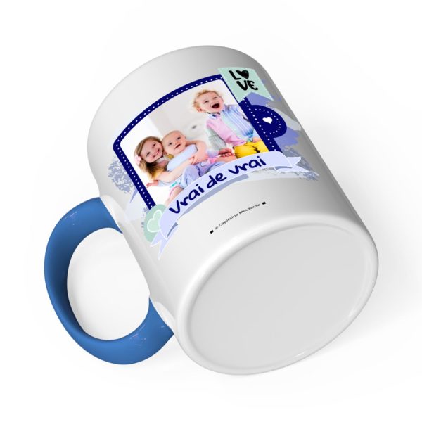 Cadeau papa | Idée cadeau de mug prénom papa il déchire