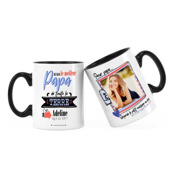 Cadeau papa | Idée cadeau de mug papa rien que pour toi