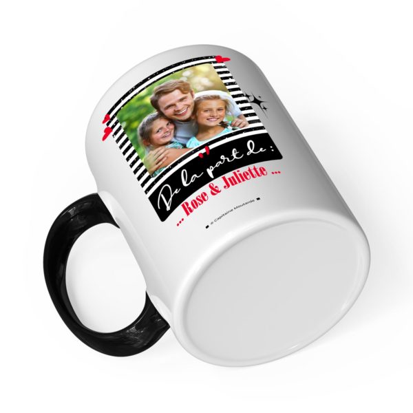 Cadeau papa | Idée cadeau mug joyeux noël avec prénom