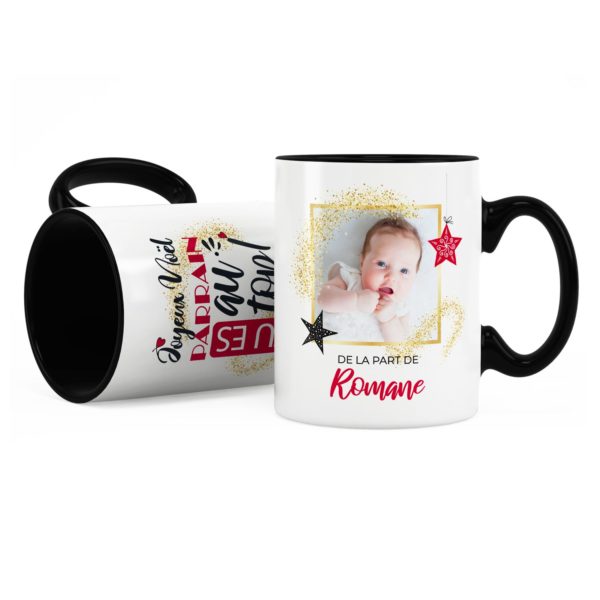 Cadeau parrain pour noël | Idée cadeau mug parrain au top