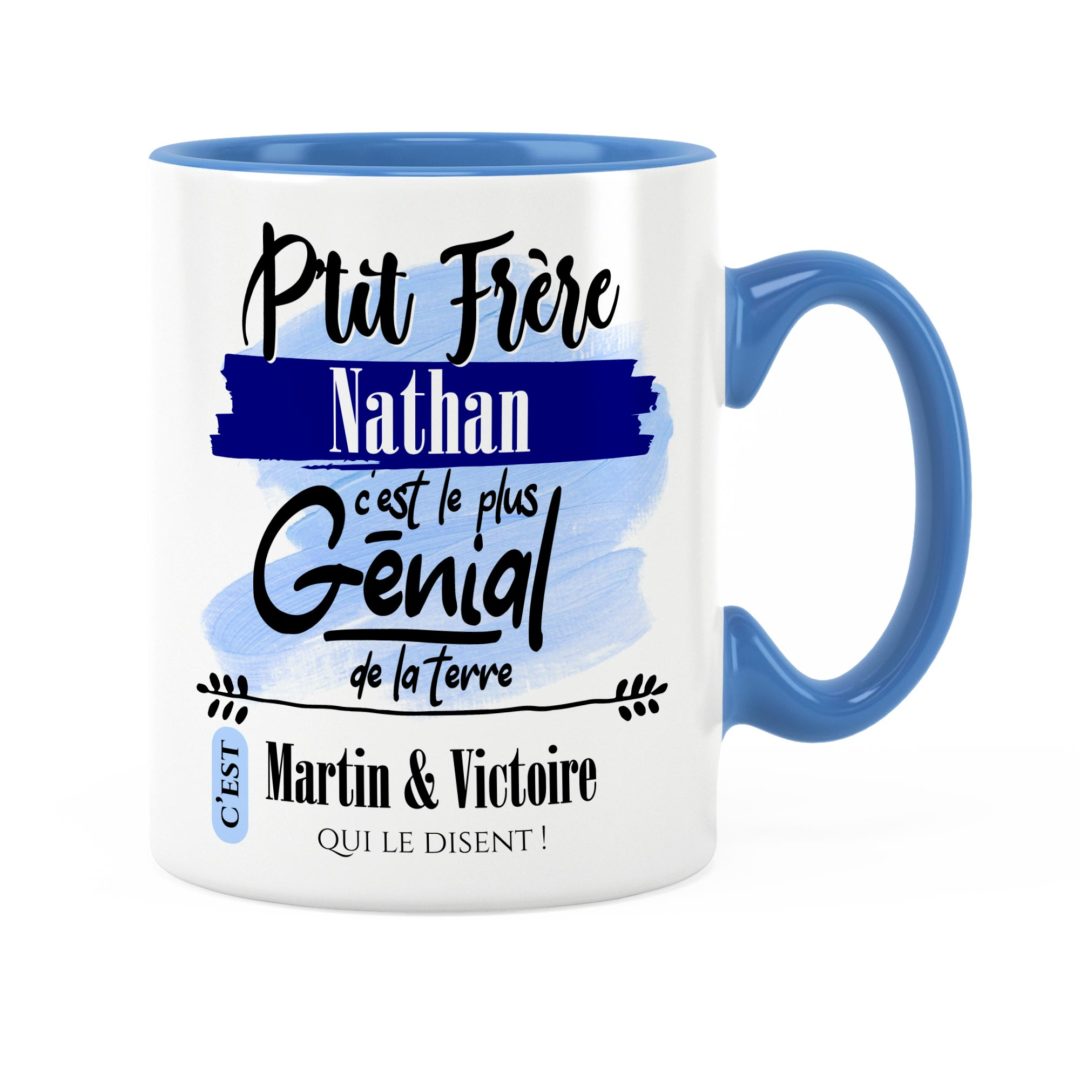 Cadeau petitfrère Idée cadeau de mug petitfrère génial