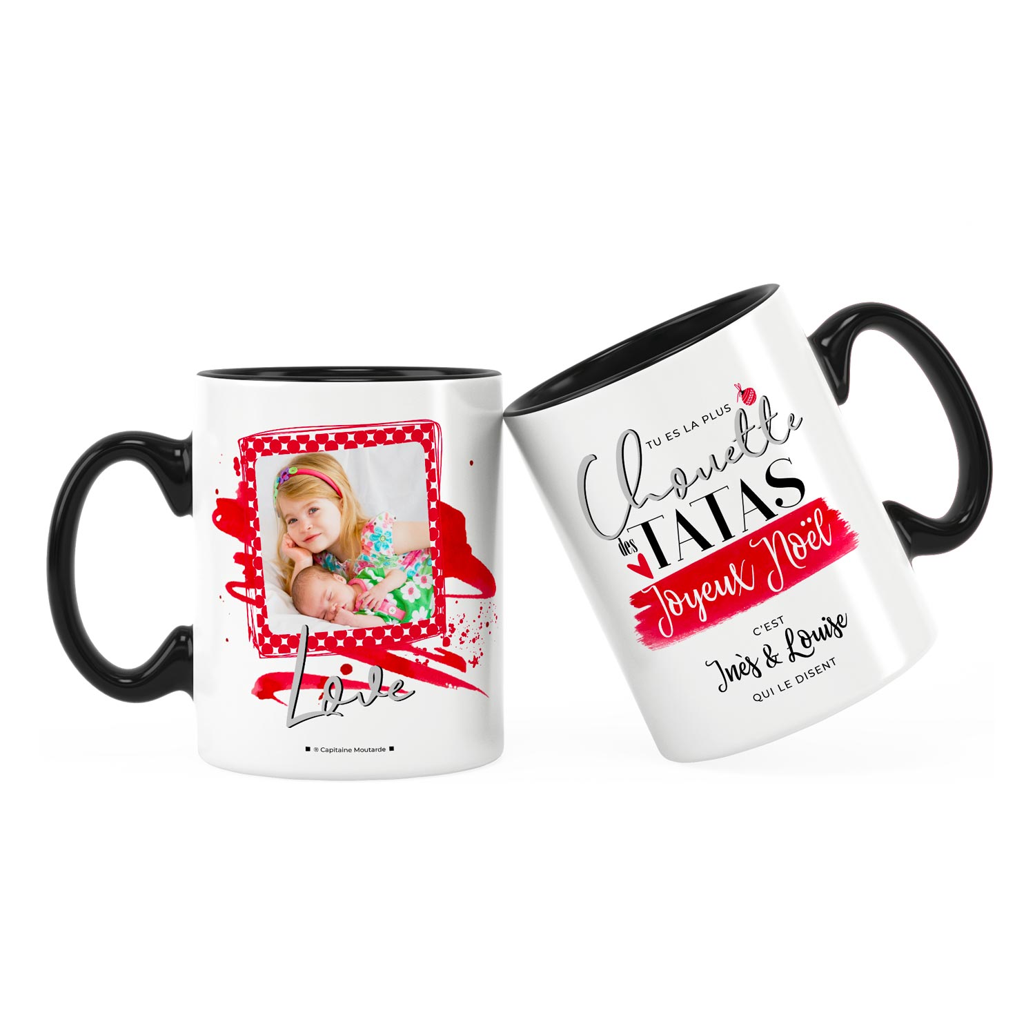 Cadeau tata à personnaliser avec votre prénom ; tata elle déchire- mug pour  votre tata personnalisé - cadeau noël tata - cadeau d'anniversaire tata :  : Produits Handmade