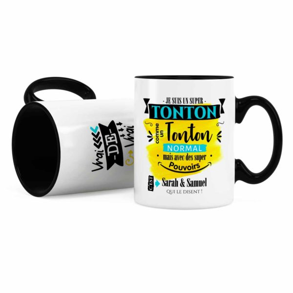 tasse personnalisé noël pour tonton