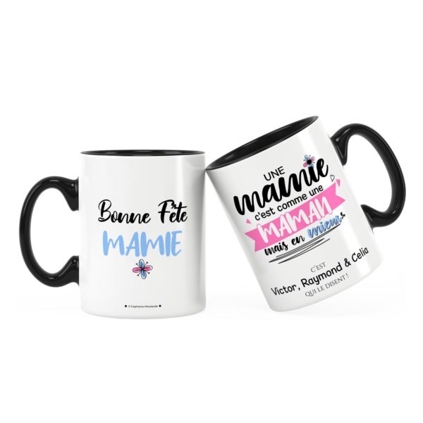 Cadeau bonne fête mamie | Mug c'est comme une maman