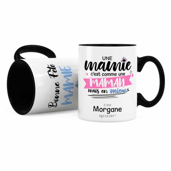 Cadeau bonne fête mamie | Mug c'est comme une maman