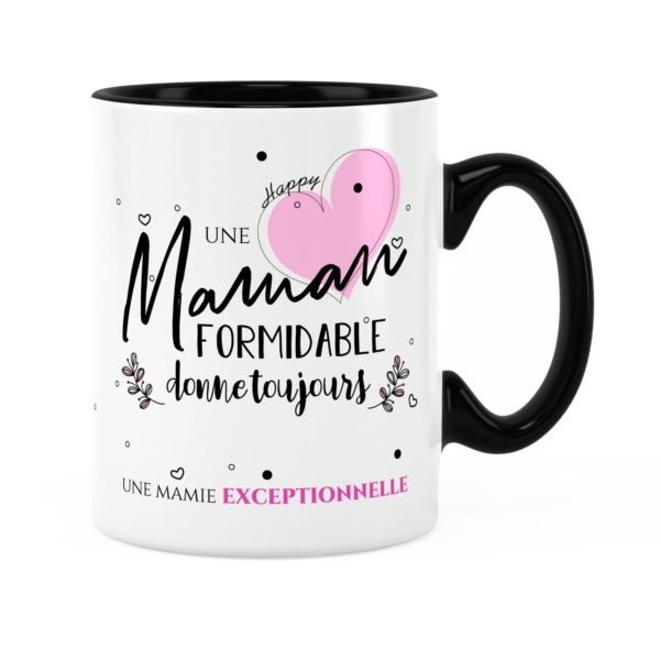 Cadeau mamie | Mug maman formidable, mamie exceptionnelle