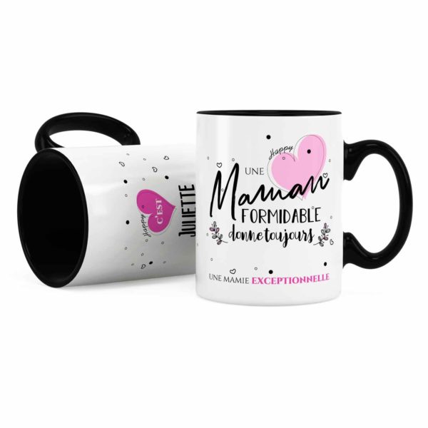 Cadeau mamie | Mug maman formidable, mamie exceptionnelle