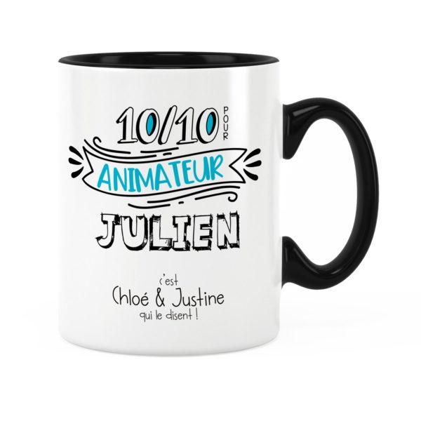 Cadeau animateur | Cadeau mug 10/10 - Trop la "classe"