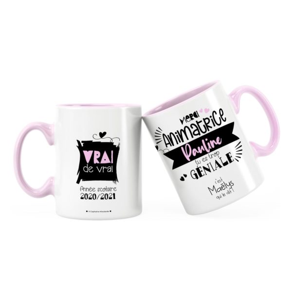 Cadeau école | Idée cadeau mug animatrice trop géniale