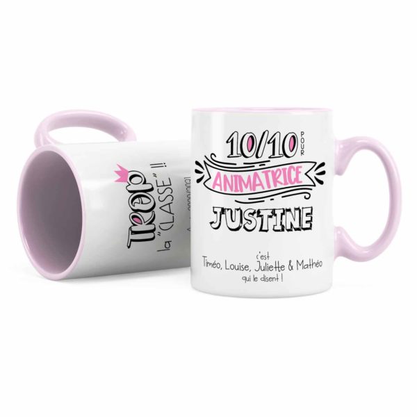 Cadeau animateur | Cadeau mug 10/10 - Trop la "classe"