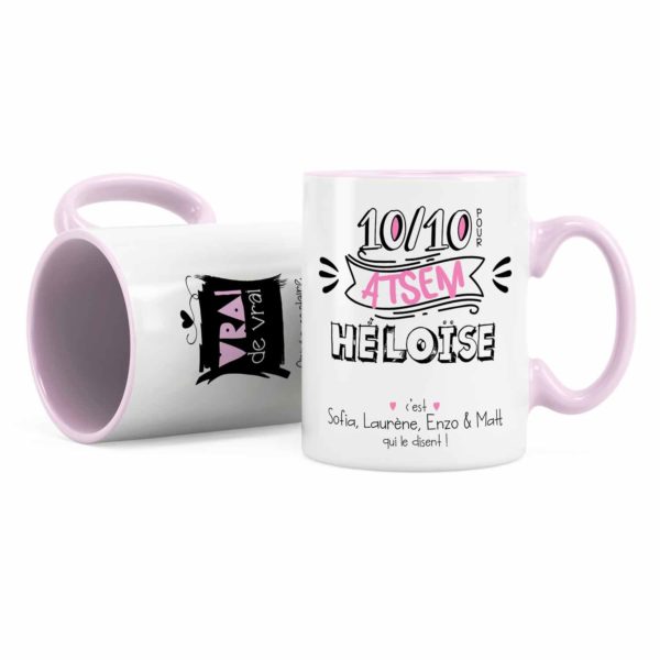 Cadeau atsem | Cadeau mug 10/10 - Trop la "classe"