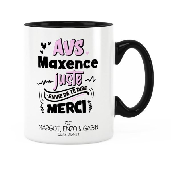 Cadeau pour avs | Cadeau mug avs juste pour te dire merci