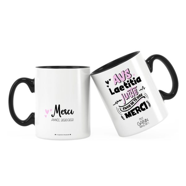 Cadeau pour avs | Cadeau mug avs juste pour te dire merci