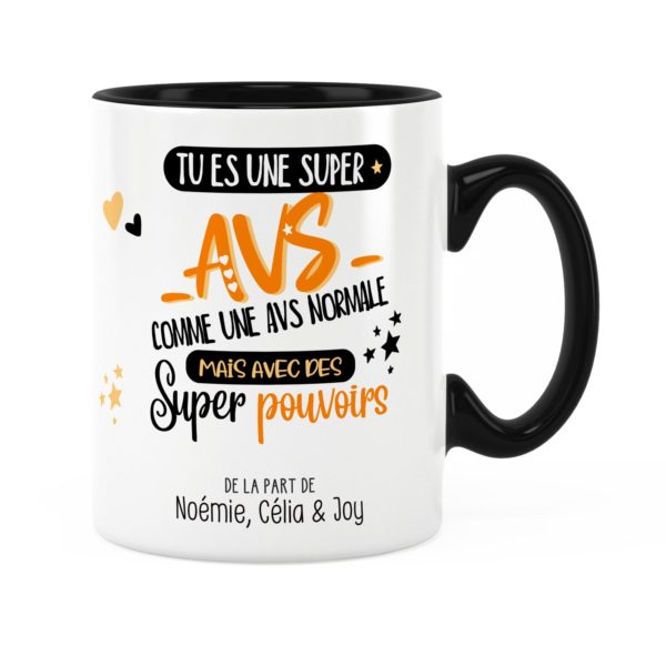 Cadeau pour avs | Cadeau mug pour avs super pouvoirs