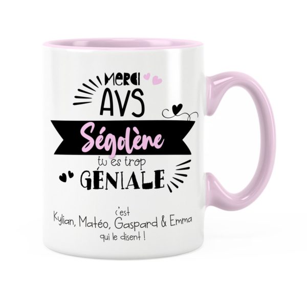 Cadeau pour avs | Cadeau mug avs tu es trop géniale