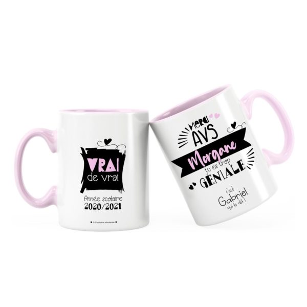 Cadeau pour avs | Cadeau mug avs tu es trop géniale