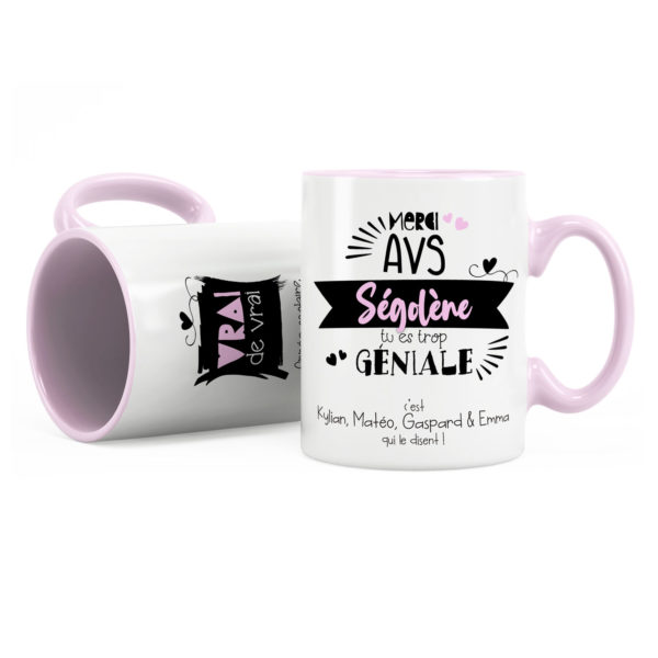 Cadeau pour avs | Cadeau mug avs tu es trop géniale