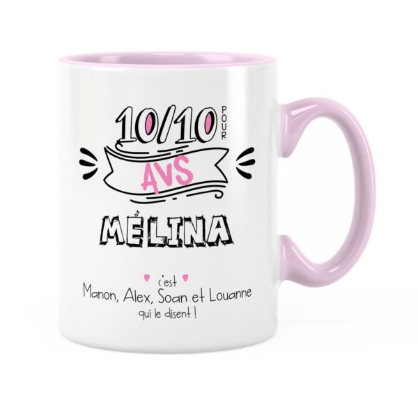 Cadeau avs | Cadeau mug personnalisé pour avs 10/10