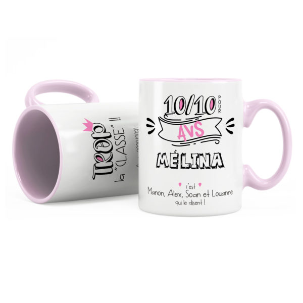 Cadeau avs | Cadeau mug personnalisé pour avs 10/10