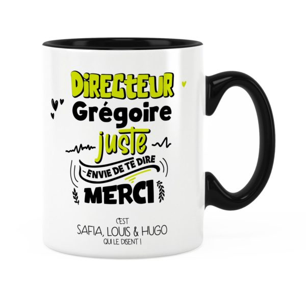 Cadeau directeur | Idée cadeau mug pour directeur te dire merci