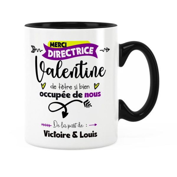 Cadeau pour directrice | Idée cadeau mug pour directrice merci