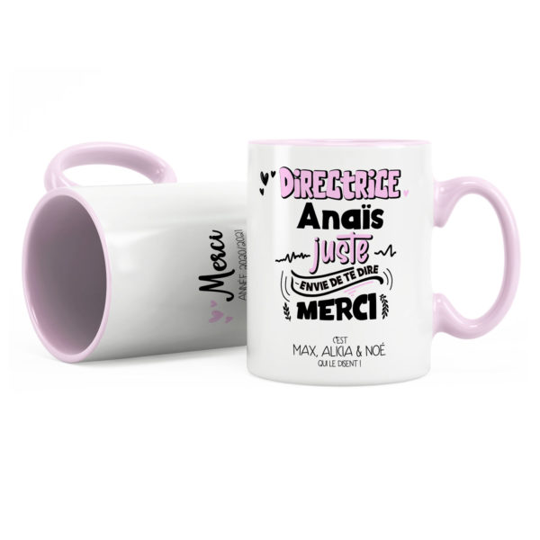 Cadeau directrice | Idée cadeau mug directrice te dire merci