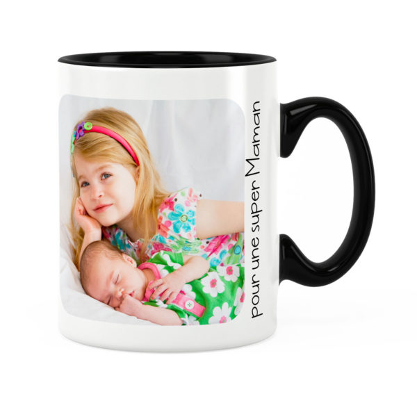 Cadeau maman photo | Mug personnalisé pour une super maman