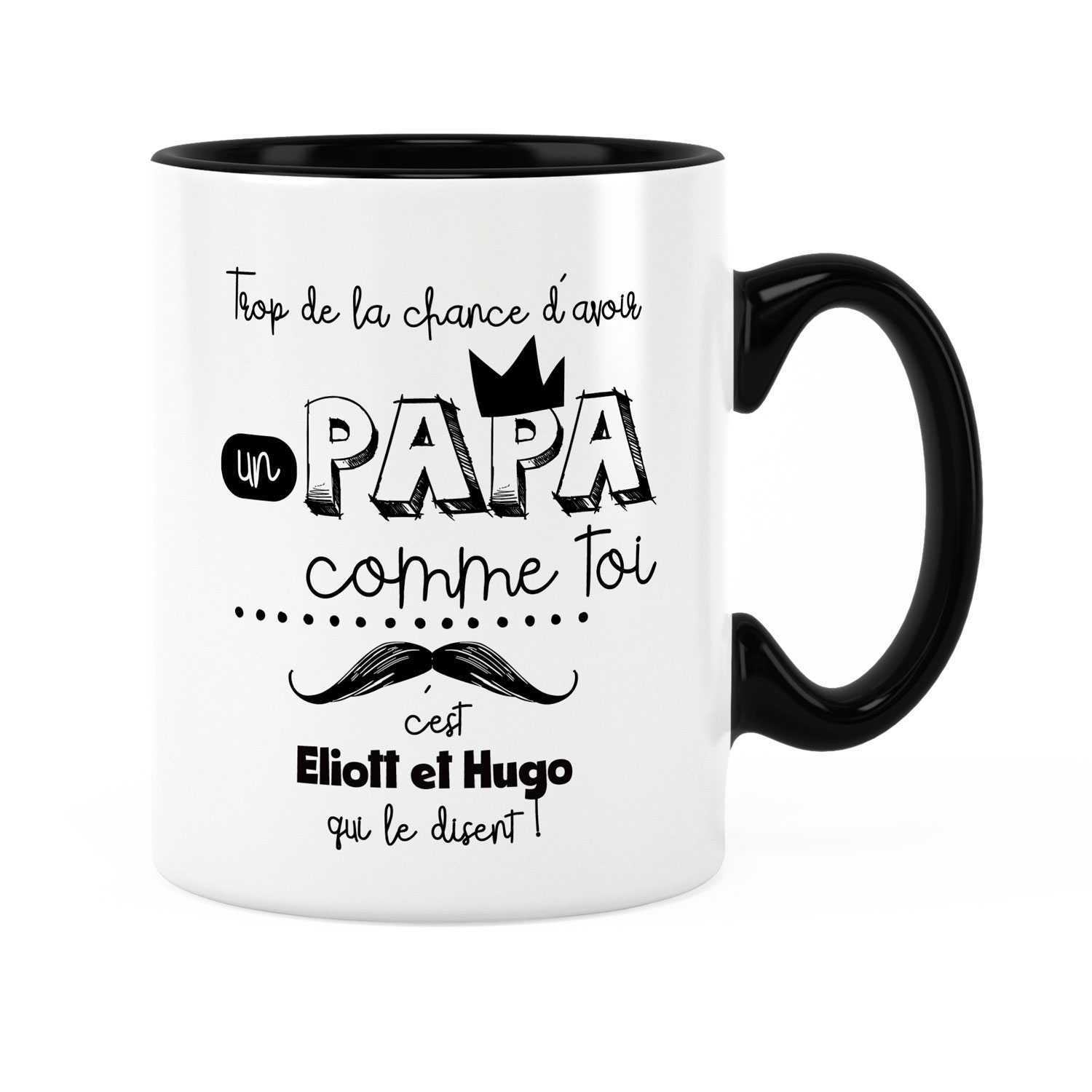 Mug personnalisé pour Papa, Cadeau personnalisé pour pÈRE