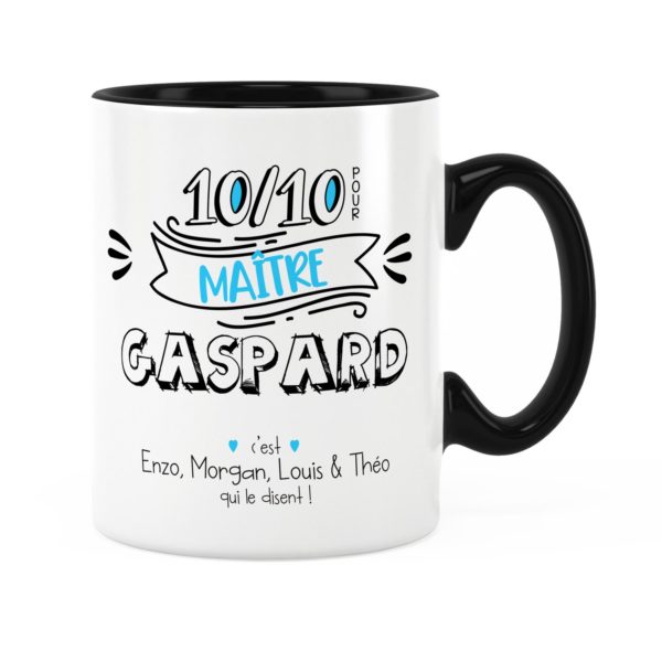 Cadeau pour maître | Idée cadeau de mug pour maître 10/10