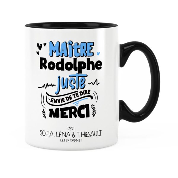 Cadeau pour maître | Idée cadeau mug maître te dire merci