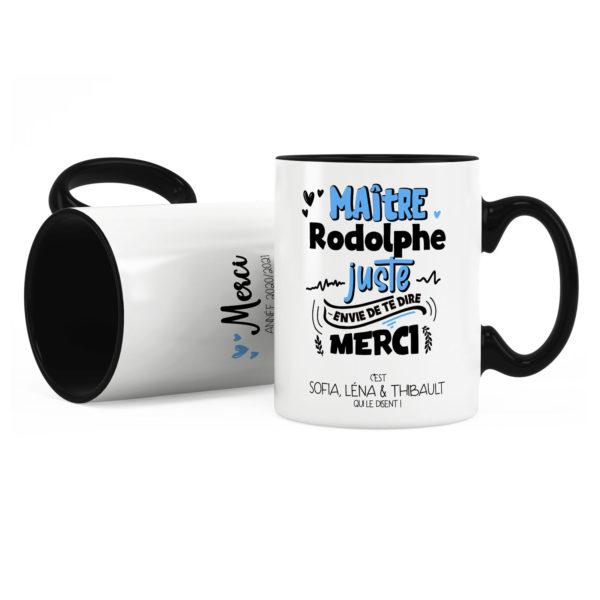 Cadeau pour maître | Idée cadeau mug maître te dire merci