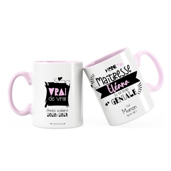 Cadeau maîtresse | Idée cadeau mug maîtresse trop géniale