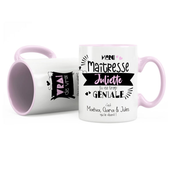 Cadeau maîtresse | Idée cadeau mug maîtresse trop géniale