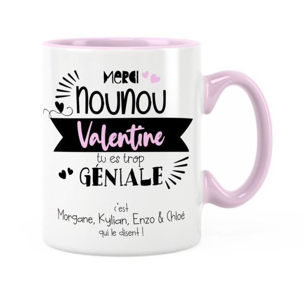 Cadeau nounou | Idée cadeau de mug nounou trop géniale