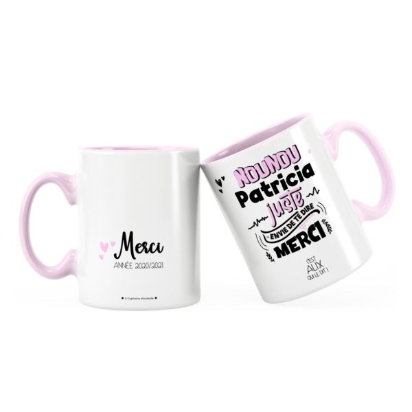 Cadeau nounou | Idée cadeau de mug nounou te dire merci