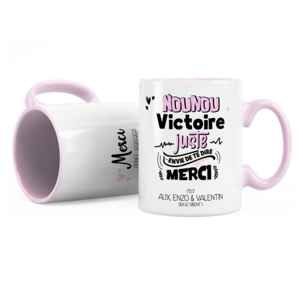 Cadeau nounou | Idée cadeau de mug nounou te dire merci