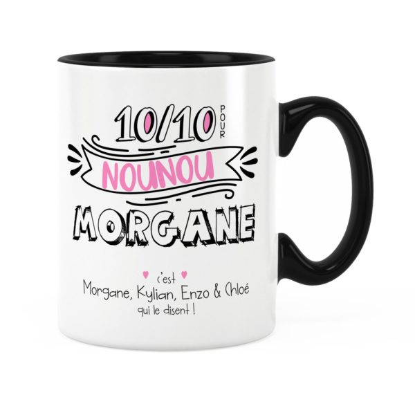 Cadeau nounou | Idée cadeau de mug pour nounou 10/10