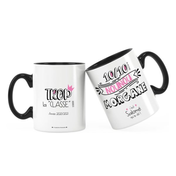 Cadeau nounou | Idée cadeau de mug pour nounou 10/10